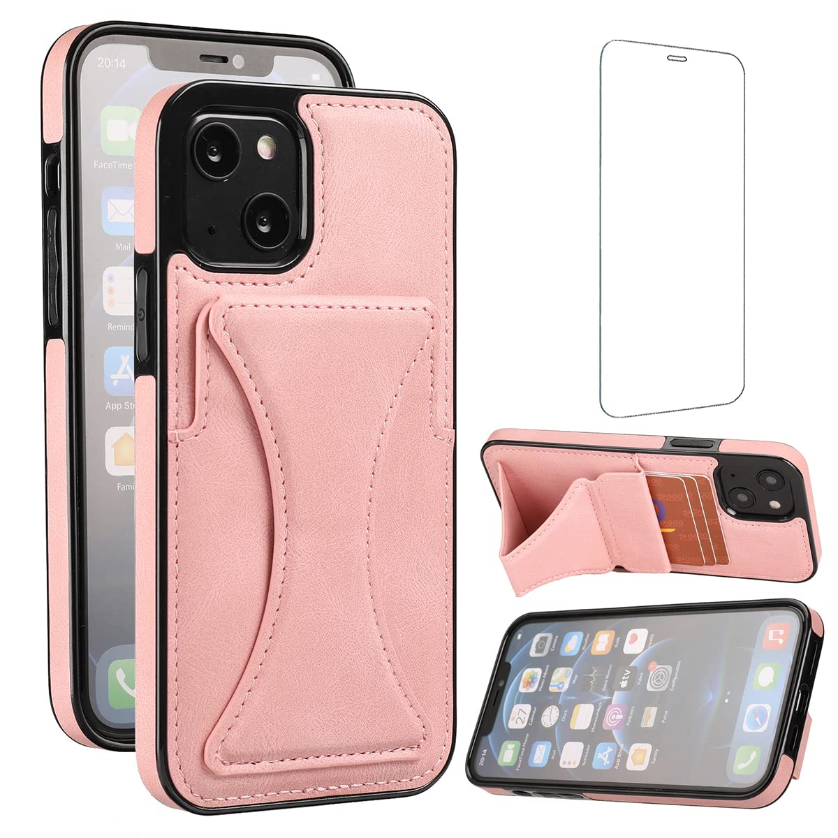 Amazon.co.jp: JSCOMYAP iPhone 13 ケース 用 + いphone13 强化 ガラス